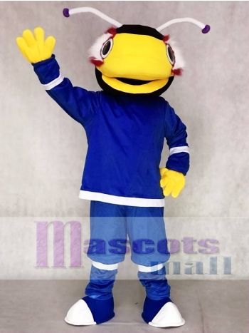 Black and Yellow Bug Mascot Costume