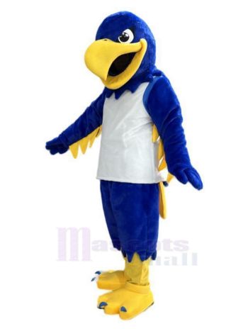 Blue Falcon Mascot Costume