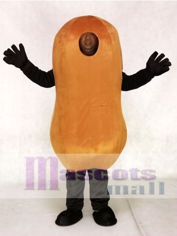 Brown Kidney Bean Mascot Costume