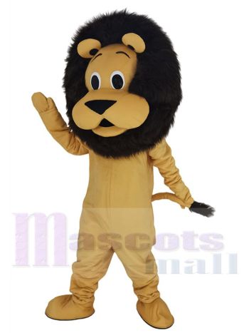 Brown King Lion Mascot Costume