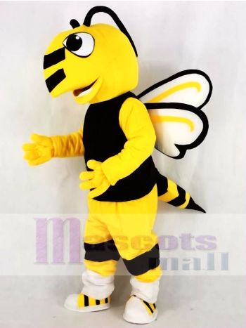 Bumble Bee Mascot Costume in Yellow and Black