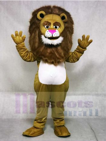 Fierce Wally Lion Mascot Costume
