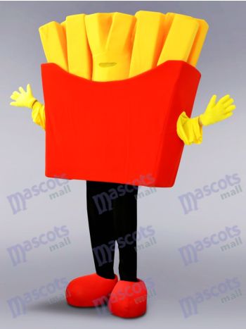 French Fries Mascot Costume in Red Box