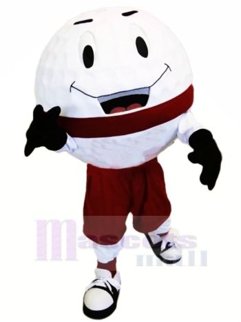 Funny Golf Ball Mascot Costume