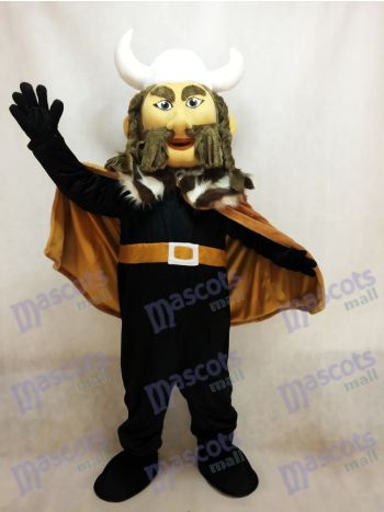 Giant Viking Mascot Costume with White Helmet