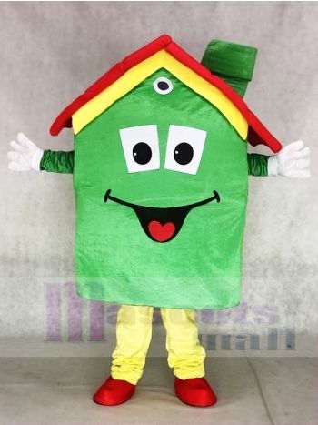Green House Mascot Costume