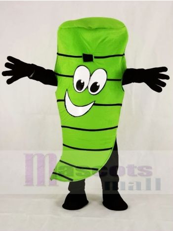 Mint Green Cyclone Tornado Mascot Costume
