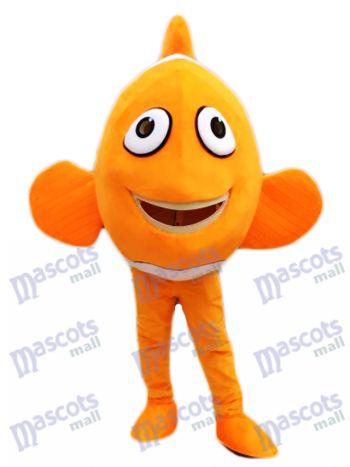 Orange Clownfish Mascot Costume