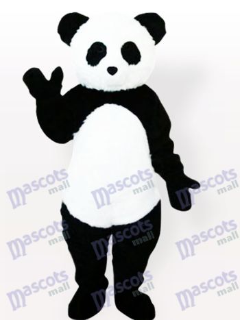 Panda Mascot Costume with White Belly