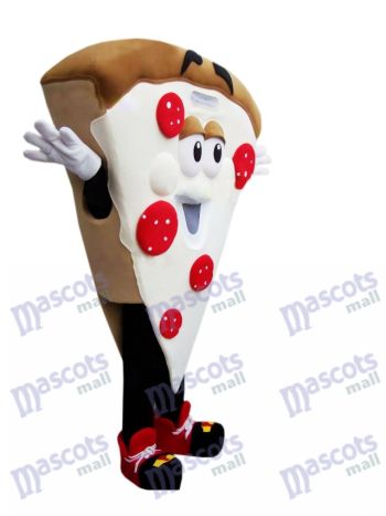 Pepperoni Pizza Slice Mascot Costume
