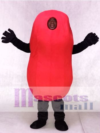 Red Kidney Bean Mascot Costume