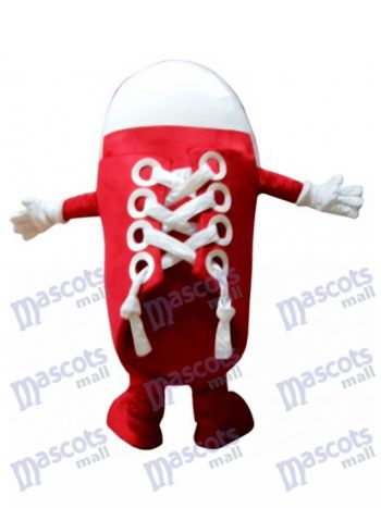 Red Training Shoe Mascot Costume