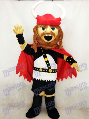 Red Viking Mascot Costume