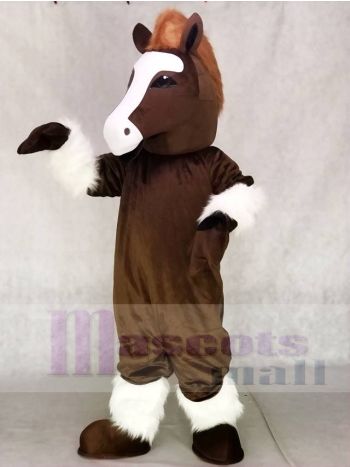 Shirley Shire Horse Mascot Costume
