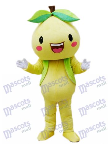Yellow Pomelo Mascot Costume