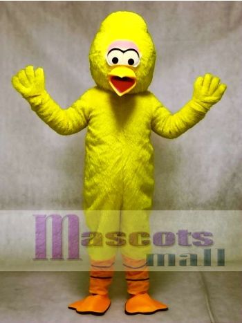 Cute Yellow Turkey Mascot Costume